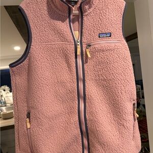 Patagonia Pink Fleece Vest